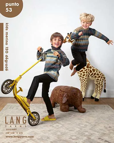 Punto 53 Kinder Merino 120 Dégradé