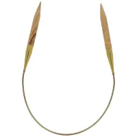 Rundstricknadel Olivenholz 40/8.0