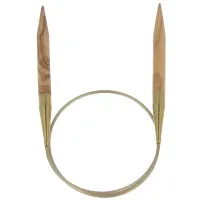 Rundstricknadel Olivenholz 50/8.0