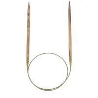 Rundstricknadel Olivenholz 60/5.5