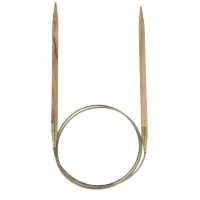 Rundstricknadel Olivenholz 80/5.5