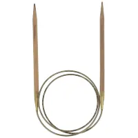 Rundstricknadel Olivenholz 80/6.0