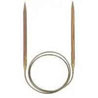 Rundstricknadel Olivenholz 80/6.5
