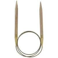 Rundstricknadel Olivenholz 80/9.0