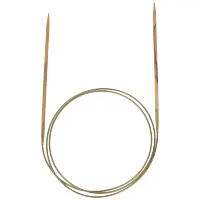 Rundstricknadel Olivenholz 100/3.25