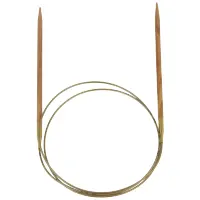 Rundstricknadel Olivenholz 100/4.5
