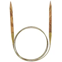 Rundstricknadel Olivenholz 100/8.0