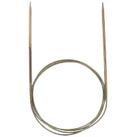 Rundstricknadel Olivenholz 120/3.25