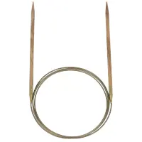 Rundstricknadel Olivenholz 120/4.5