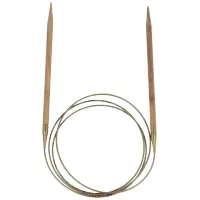 Rundstricknadel Olivenholz 120/5.5