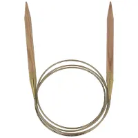 Rundstricknadel Olivenholz 120/9.0