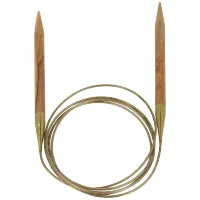 Rundstricknadel Olivenholz 150/9.0