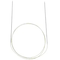 Feinstricknadel Weissbronze 100/1.5