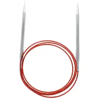 Feinstricknadel Weissbronze 120/6.5