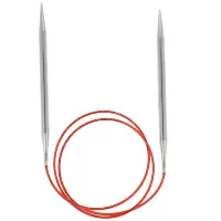 Feinstricknadel Weissbronze 80/6.5