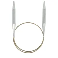Rundstricknadel Messing 50/9.0