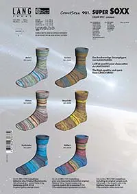 Set Super Soxx Color 4-Fach/4-Ply 1141