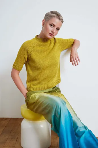 Kurzarmpullover Nieves aus ANANAS