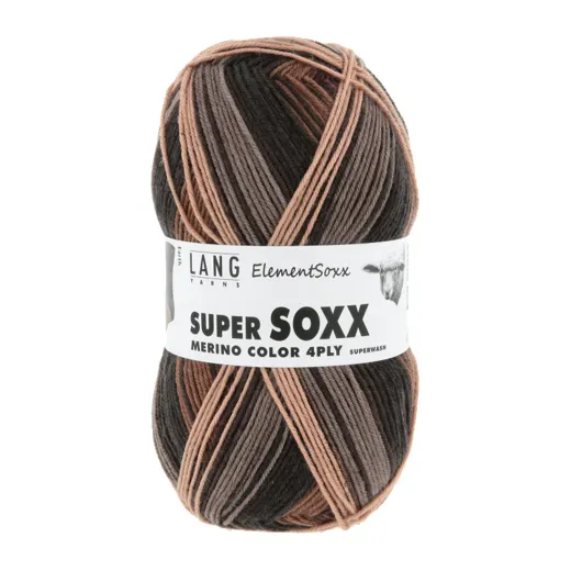 Super Soxx Merino Color 4-Fach/4-Ply