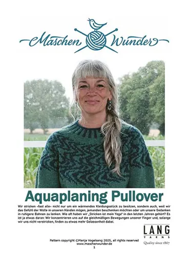 Booklet Aquaplaning Pullover