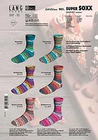 Set Super Soxx Color 4-Fach/4-Ply 1149