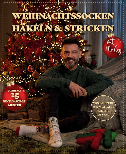 Weihnachtssocken Häkeln & Stricken