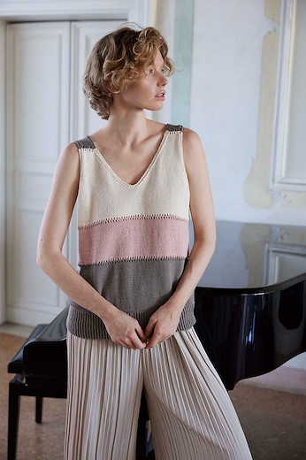 Gratisanleitung sommerliches Top aus BABY COTTON